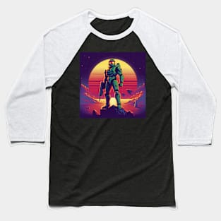 Master Chief Halo Sunrise Baseball T-Shirt